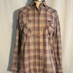 Vintage 70s Lee Western Pearlized Snap Shirt